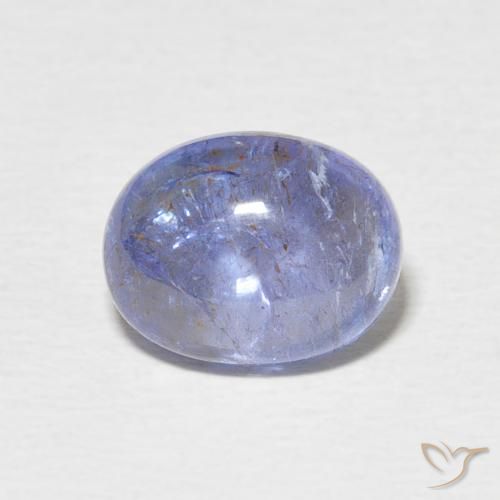 3.80ct Natürlicher hellblau Tansanit, Oval, Transparent
