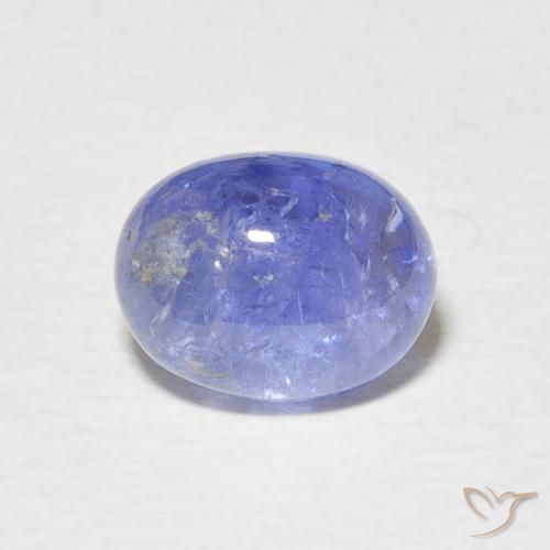 2.84ct Natürlicher tiefblau Tansanit, Oval, Transparent