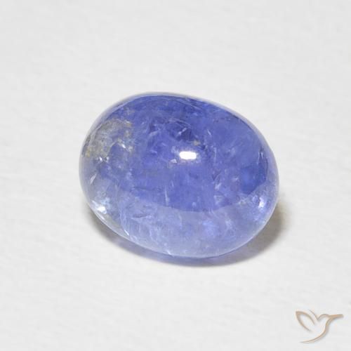 9,17 ctw natürlicher tiefblau Tansanit, Oval, Transparent