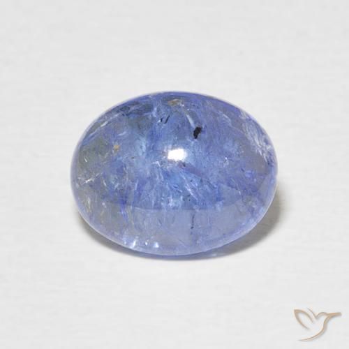 3.02ct Natürlicher Intensives Blau Tansanit, Oval, Transparent