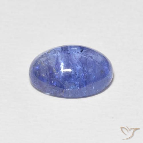 9,17 ctw natürlicher Intensives Blau Tansanit, Oval, Transparent