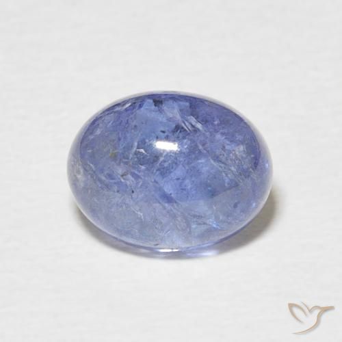3.14ct Natürlicher tiefblau Tansanit, Oval, Transparent
