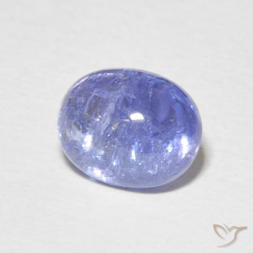 9,17 ctw natürlicher tiefblau Tansanit, Oval, Transparent
