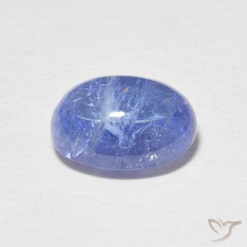 9,17 ctw natürlicher tiefblau Tansanit, Oval, Transparent