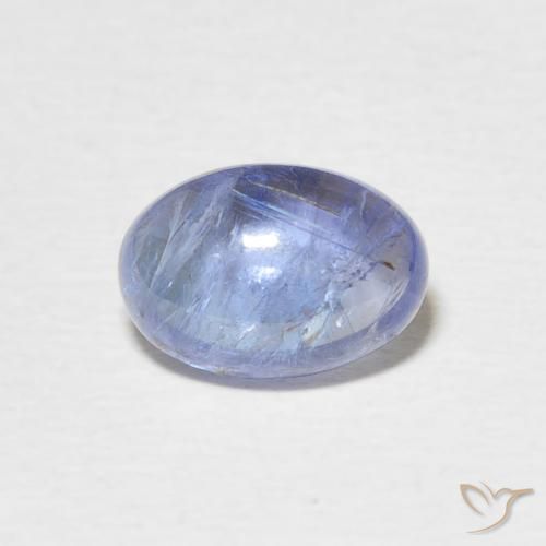 1.88ct Natürlicher Baby blau Tansanit, Oval, Transparent