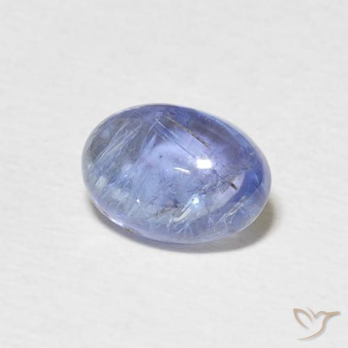 9,17 ctw natürlicher Baby blau Tansanit, Oval, Transparent