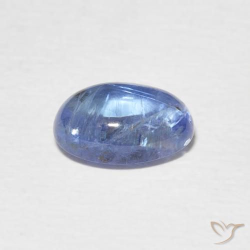 9,17 ctw natürlicher Baby blau Tansanit, Oval, Transparent