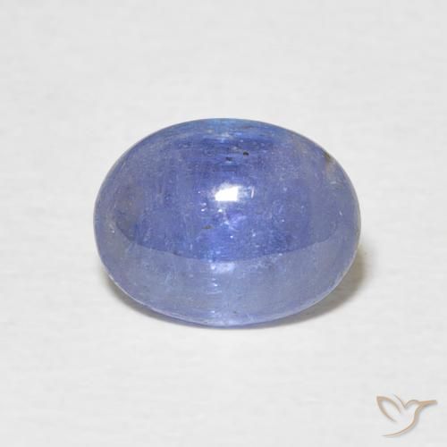2.01ct Natürlicher Elektrisches Lila Blau Tansanit, Oval, Transparent