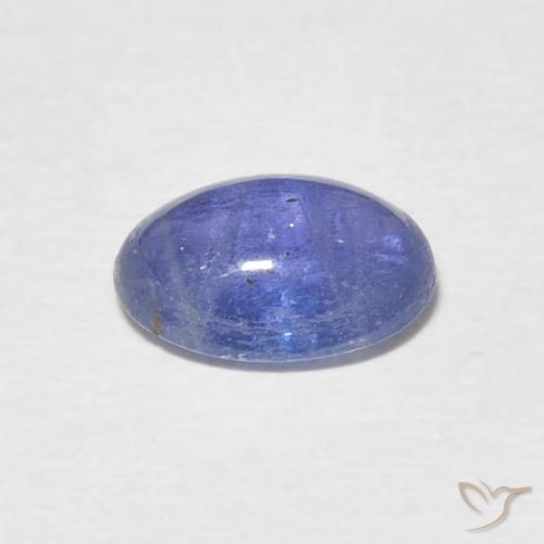 9,17 ctw natürlicher Elektrisches Lila Blau Tansanit, Oval, Transparent