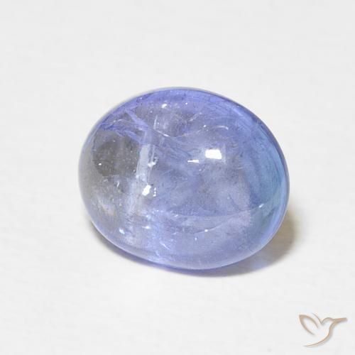 9,17 ctw natürlicher hellblau Tansanit, Oval, Transparent