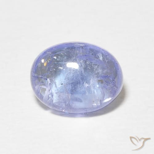2.79ct Natürlicher hellblau Tansanit, Oval, Transparent