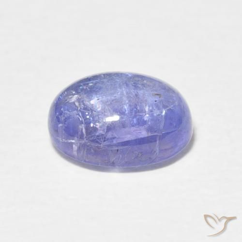 9,17 ctw natürlicher hellblau Tansanit, Oval, Transparent