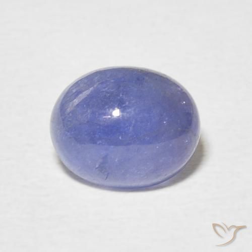 2.81ct Natürlicher Intensives Violettblau Tansanit, Oval, Lichtdurchlässig