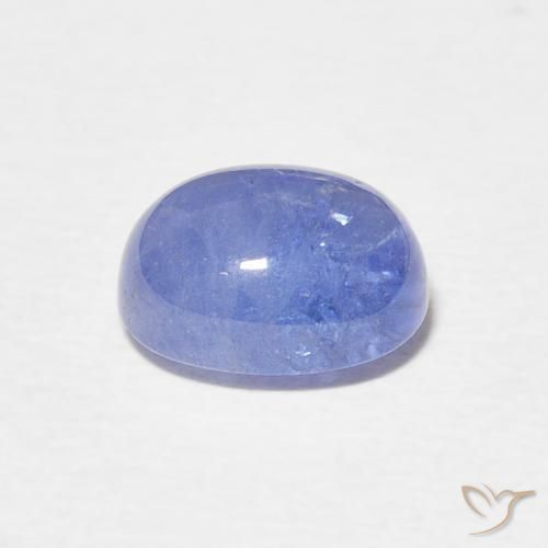 9,17 ctw natürlicher Intensives Violettblau Tansanit, Oval, Lichtdurchlässig