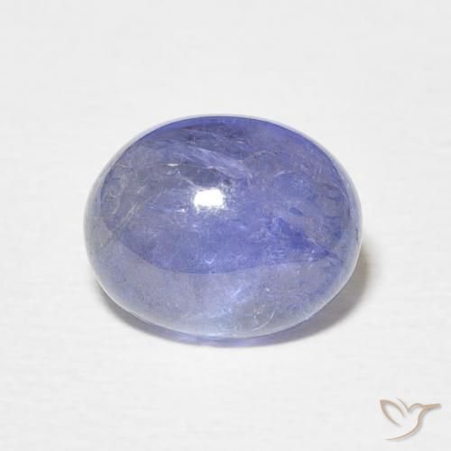3.89ct Natürlicher Pastellblau Tansanit, Oval, Lichtdurchlässig