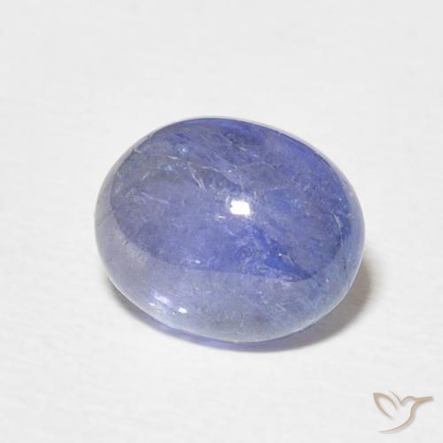 9,17 ctw natürlicher Pastellblau Tansanit, Oval, Lichtdurchlässig