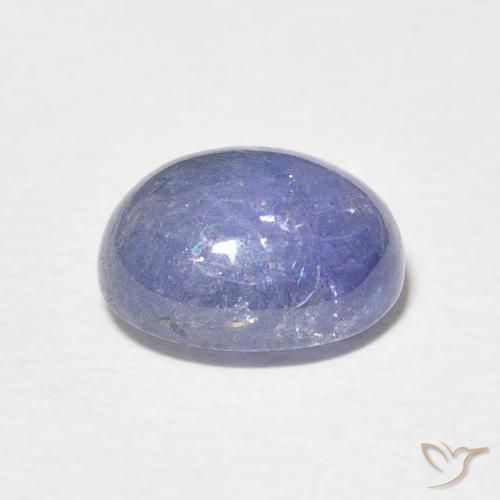 9,17 ctw natürlicher Pastellblau Tansanit, Oval, Lichtdurchlässig