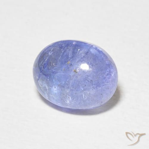9,17 ctw natürlicher violett-blau Tansanit, Oval, Transparent