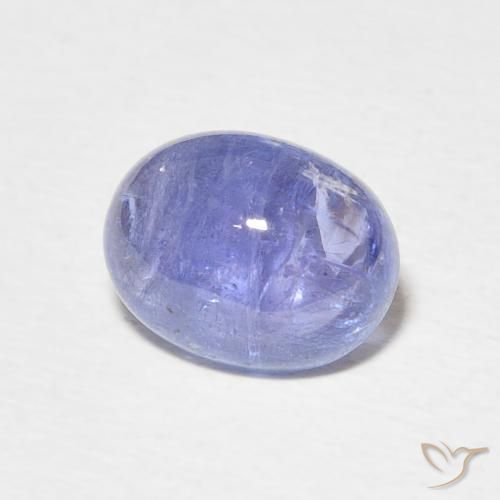 9,17 ctw natürlicher violett-blau Tansanit, Oval, Transparent