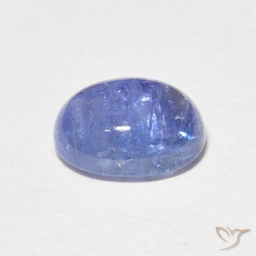 9,17 ctw natürlicher violett-blau Tansanit, Oval, Transparent