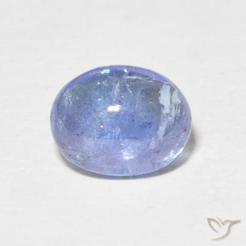 2.57ct Natürlicher Pastellblau Tansanit, Oval, Transparent