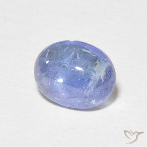 9,17 ctw natürlicher Pastellblau Tansanit, Oval, Transparent
