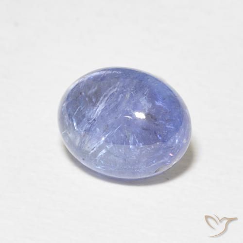 9,17 ctw natürlicher hellblau Tansanit, Oval, Transparent