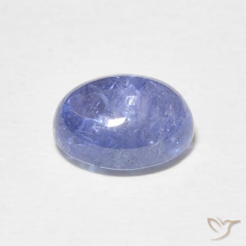 9,17 ctw natürlicher hellblau Tansanit, Oval, Transparent