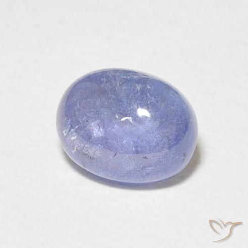 9,17 ctw natürlicher violett-blau Tansanit, Oval, Transparent