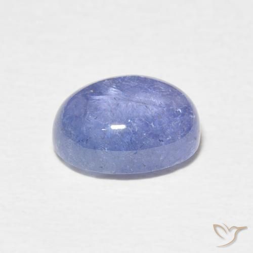 9,17 ctw natürlicher violett-blau Tansanit, Oval, Transparent