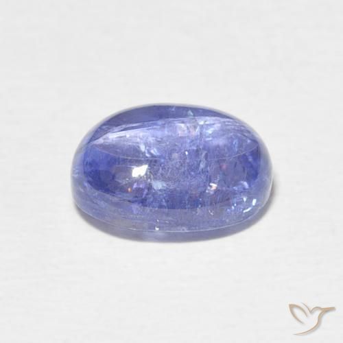 9,17 ctw natürlicher hellviolett-blau Tansanit, Oval, Transparent