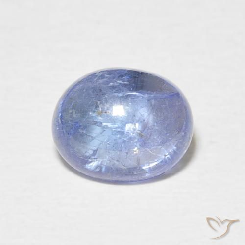2.68ct Natürlicher Baby blau Tansanit, Oval, Transparent