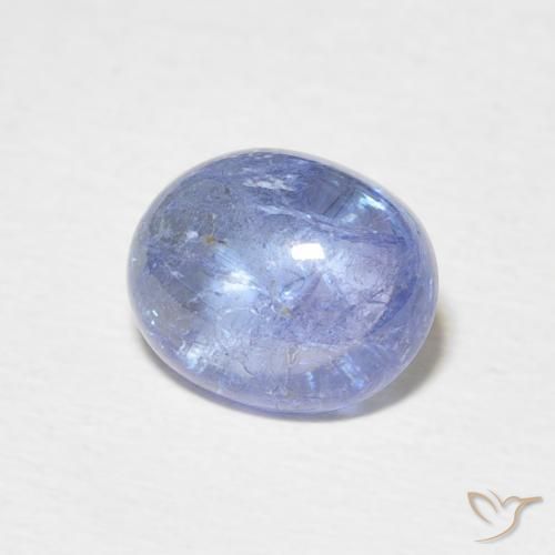 9,17 ctw natürlicher Baby blau Tansanit, Oval, Transparent