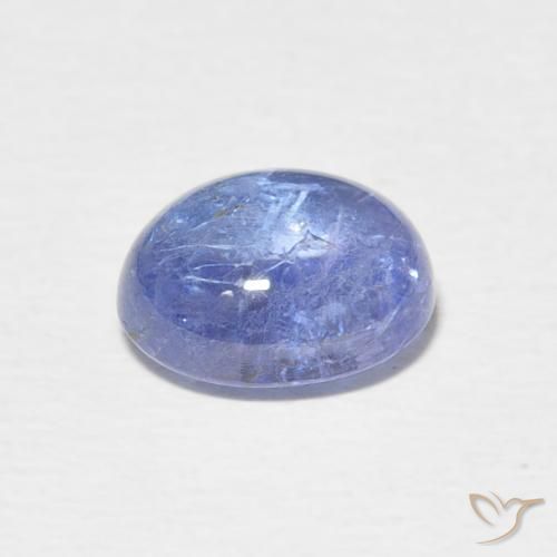 9,17 ctw natürlicher Baby blau Tansanit, Oval, Transparent