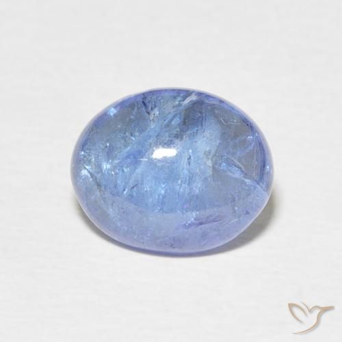 3.40ct Natürlicher hellblau Tansanit, Oval, Transparent