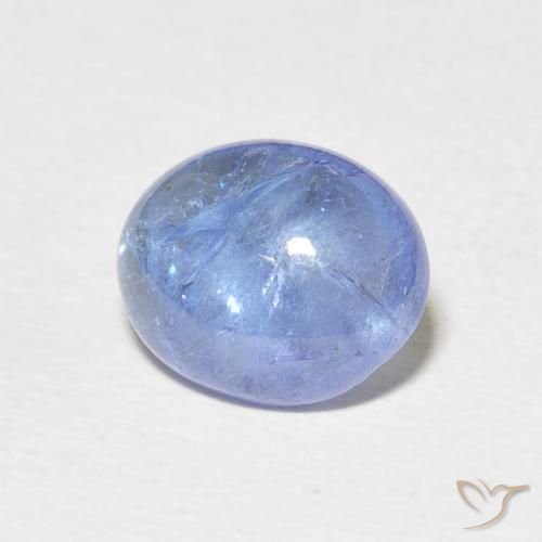 9,17 ctw natürlicher hellblau Tansanit, Oval, Transparent