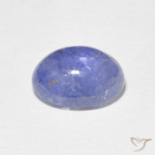 9,17 ctw natürlicher violett-blau Tansanit, Oval, Transparent