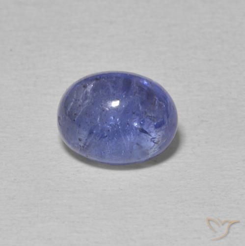 2.81ct Natürlicher Intensives Violettblau Tansanit, Oval, Transparent