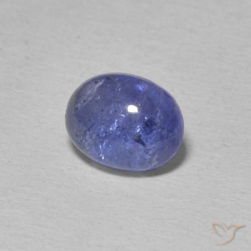 9,17 ctw natürlicher Intensives Violettblau Tansanit, Oval, Transparent