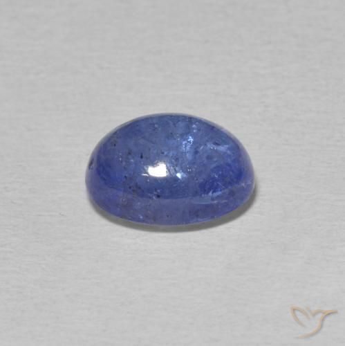 9,17 ctw natürlicher Intensives Violettblau Tansanit, Oval, Transparent