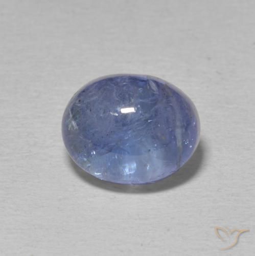 4.73ct Natürlicher Baby blau Tansanit, Oval, Transparent