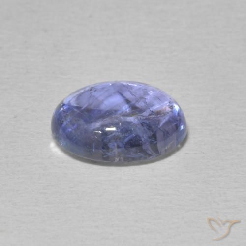 9,17 ctw natürlicher Intensives Blau Tansanit, Oval, Transparent