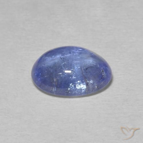 9,17 ctw natürlicher Intensives Violettblau Tansanit, Oval, Transparent