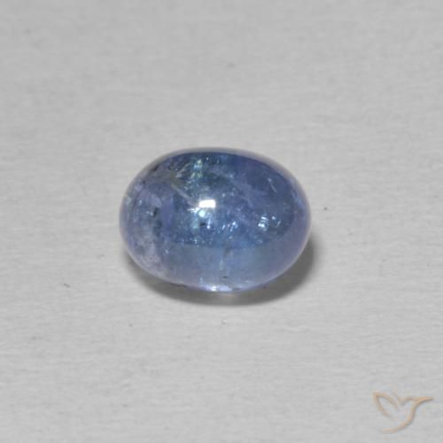 2.26ct Natürlicher Baby blau Tansanit, Oval, Transparent