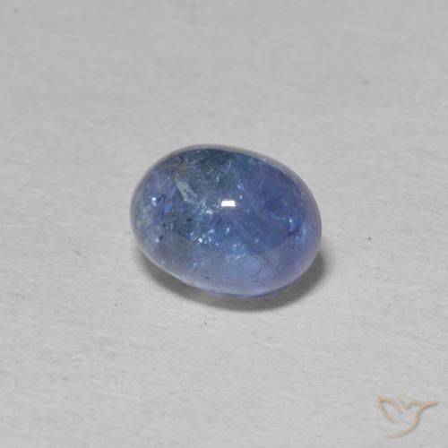 9,17 ctw natürlicher Baby blau Tansanit, Oval, Transparent