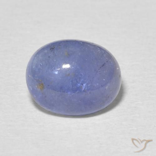 2.55ct Natürlicher hellblau Tansanit, Oval, Lichtdurchlässig