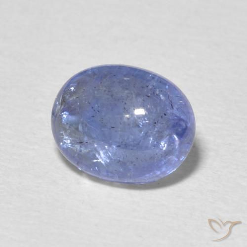 9,17 ctw natürlicher hellblau Tansanit, Oval, Transparent