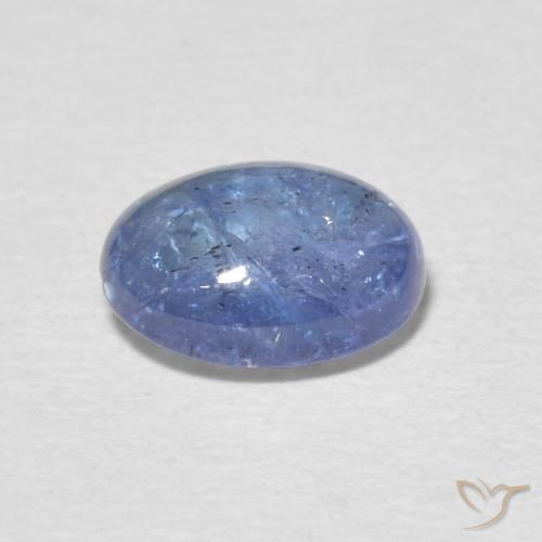 9,17 ctw natürlicher hellblau Tansanit, Oval, Transparent