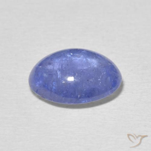 9,17 ctw natürlicher Hellviolettes Blau Tansanit, Oval, Transparent