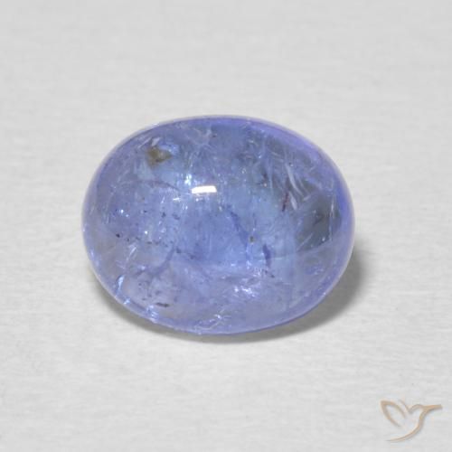 2.46ct Natürlicher Baby blau Tansanit, Oval, Transparent